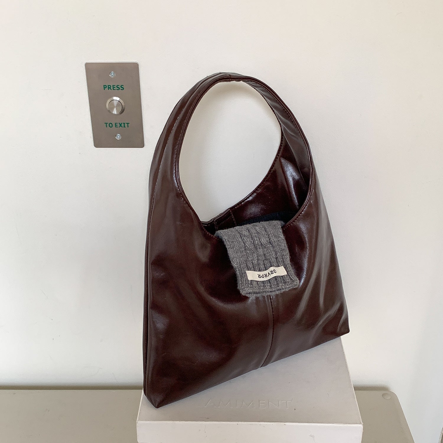 Large Capacity Soft Leather Handbag For Women THRU7