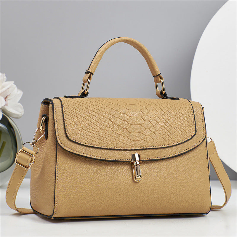 Fashionable Trendy Large-capacity Womens Shouldercrossbody Bag THRU7