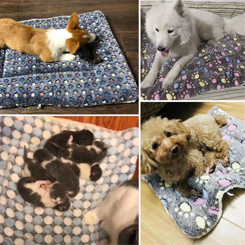 Pet Dog Cat Kennel Mat Blanket THRU7
