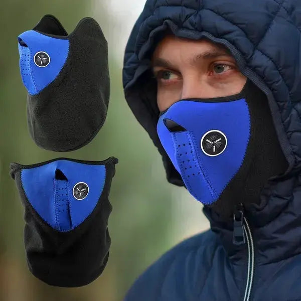 Half Face Mask Breathable Windproof Dustproof Neck Warmer For Bike Motorcycle Racing THRU7