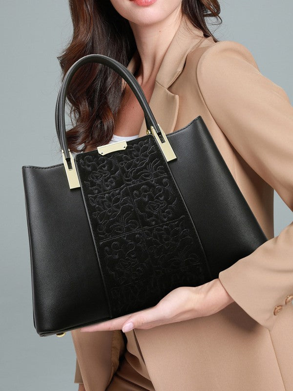 Womens Stylish High-Capacity Shoulder And Crossbody Bag THRU7
