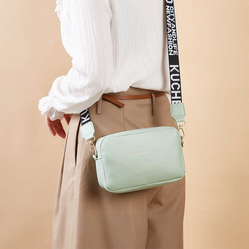 Crossbody Bag, Womens Shoulder Bag, Cross-border Trendy Style, With Zipper THRU7