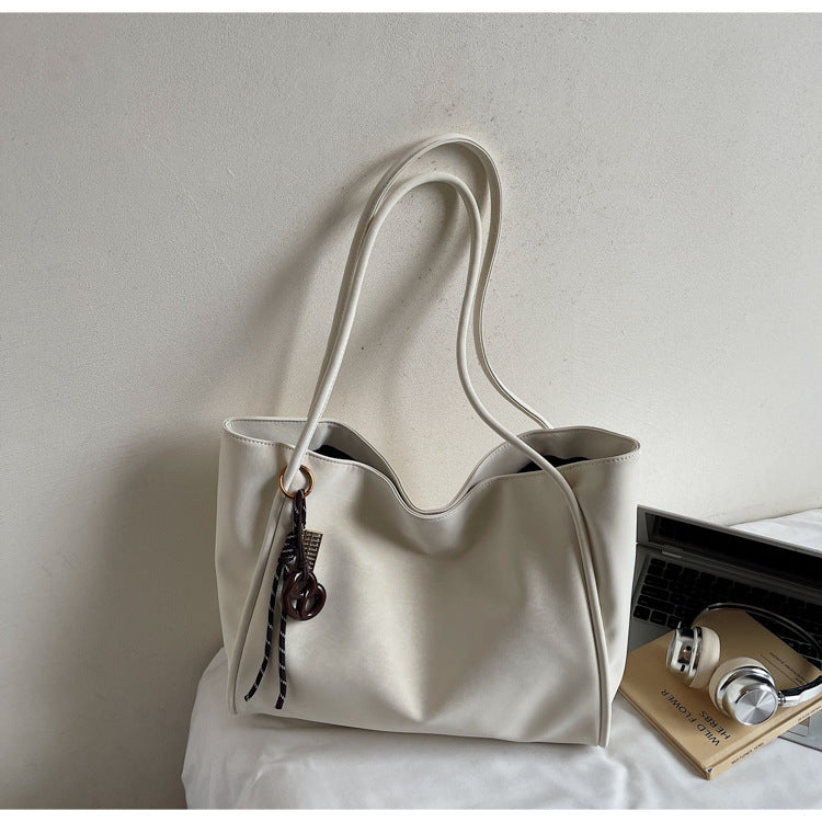 Retro-style Fashionable Minimalist Womens Shoulder Bag THRU7