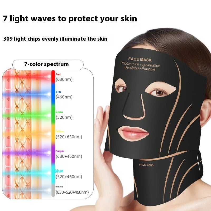 Photon Instrument Facial Silicone Red Light LED Beauty Mask THRU7