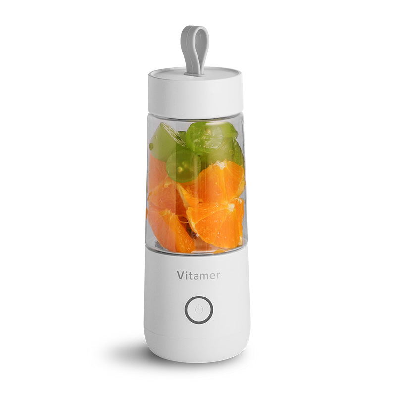 350ml Portable Blender Juicer Electric USB Rechargeable Mixer Smoothie Slushy Cup Juice Blender Bottle USB Charging Kitchen Gadgets THRU7