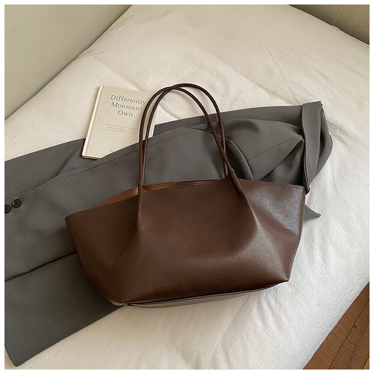 Retro Casual Large-Capacity Shoulder Bag THRU7