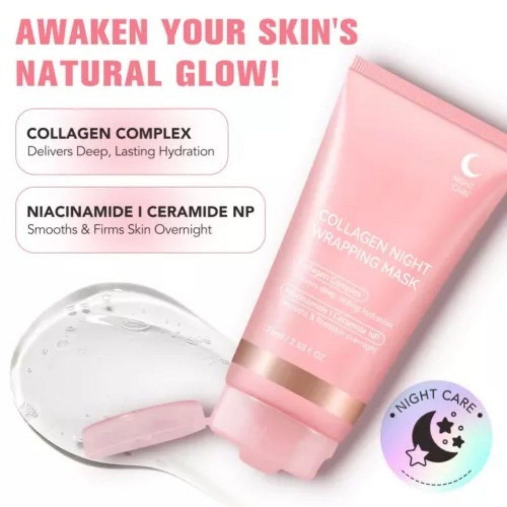 Collagen Night Packaging Facial Mask THRU7