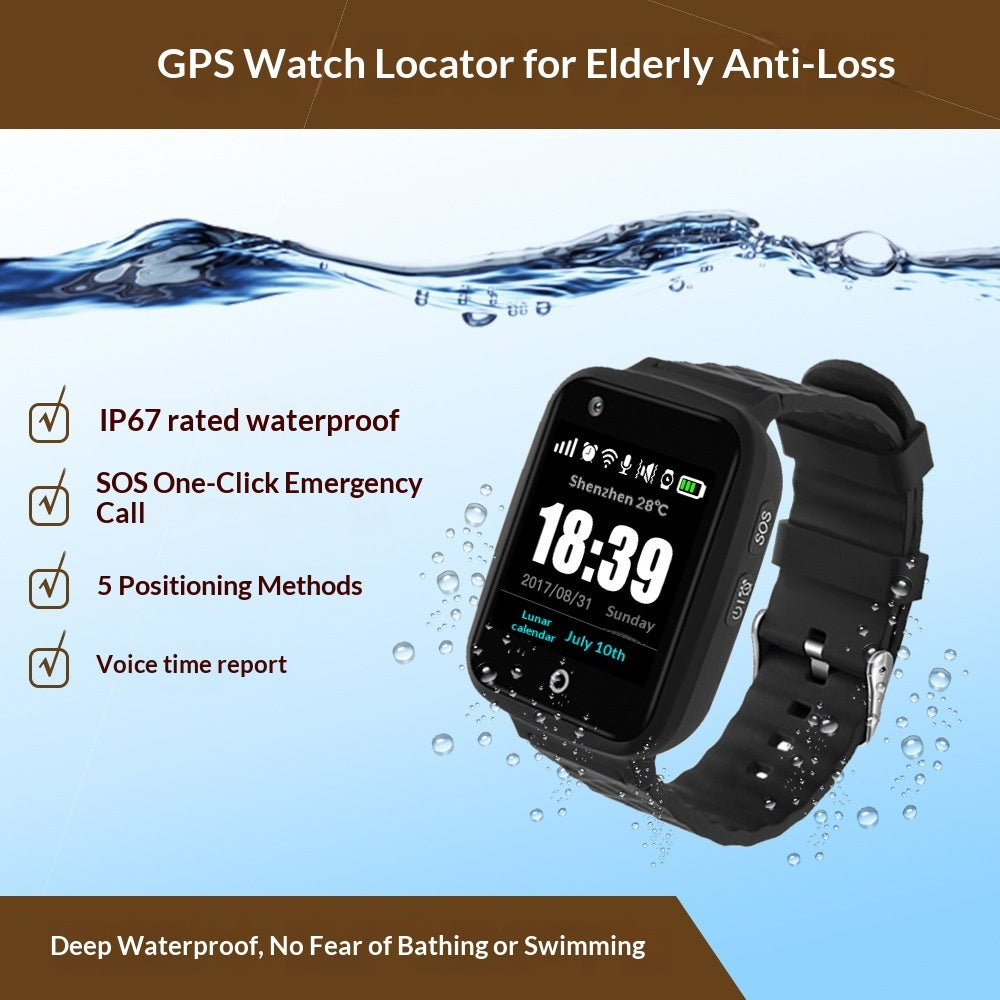 Health Monitoring Gps Tracker Smart Watch THRU7