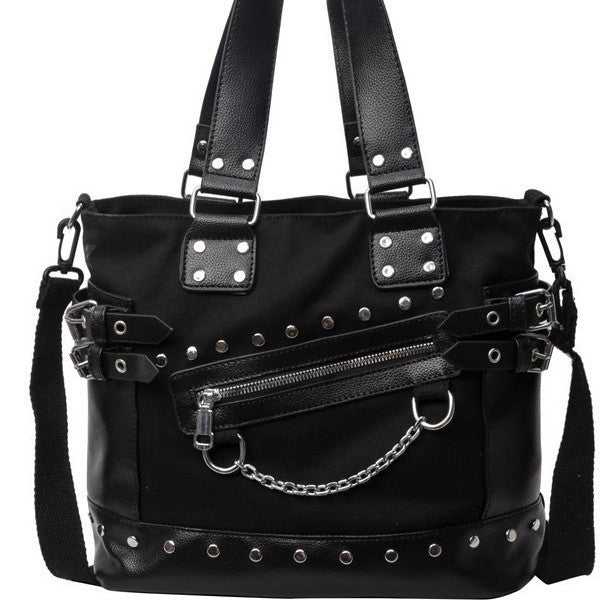 Women's Textured Casual Tote Shoulder Bag THRU7