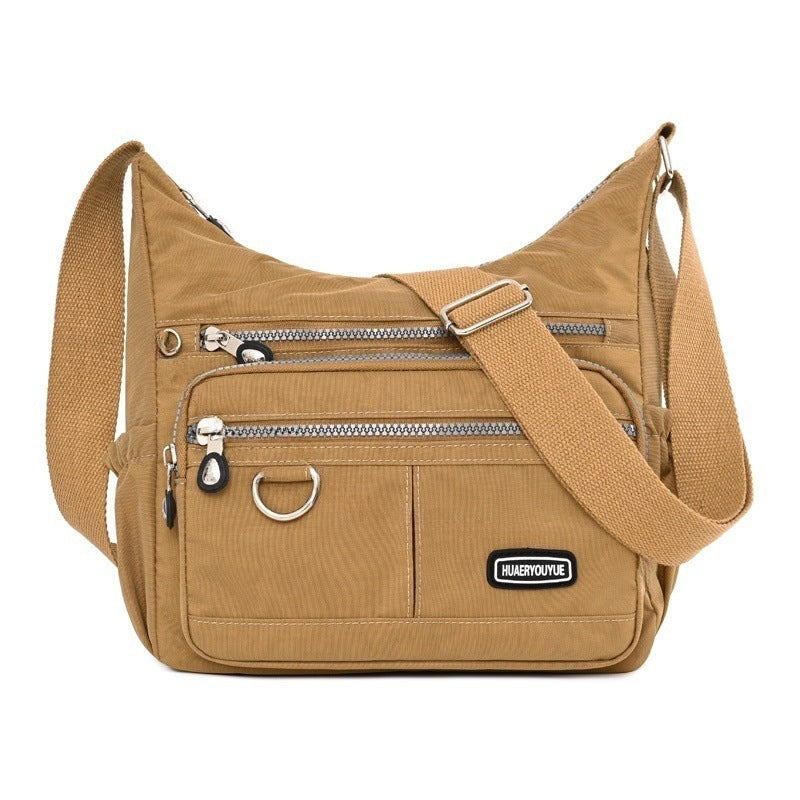 Nylon Womens Water-resistant Crossbody Bag THRU7