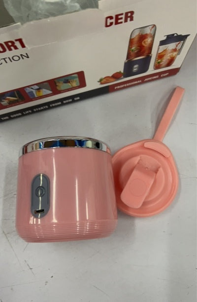 6blade Portable Blender Mini Juicer Cup Extractor Smoothie USB Charging Fruit Squeezer Blender Food Mixer Ice Crusher Portable Juicer Machine THRU7