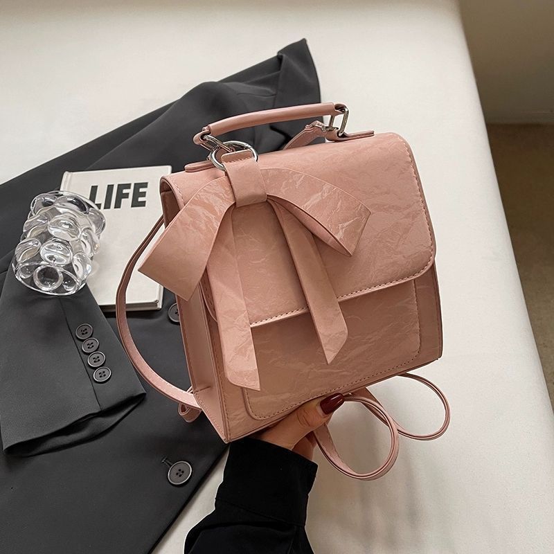 Bow-knot Backpack For Women Trendy And Fashionable Design THRU7