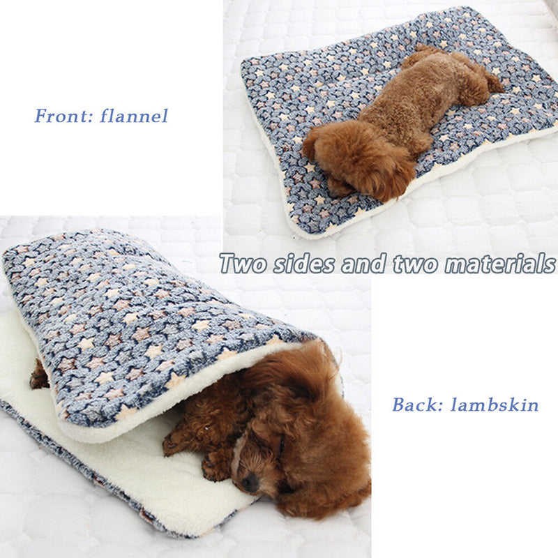 Pet Dog Cat Kennel Mat Blanket THRU7