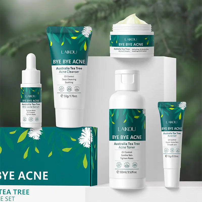 Facial Care Suit Facial Cleanser Cream Lotion Gel THRU7