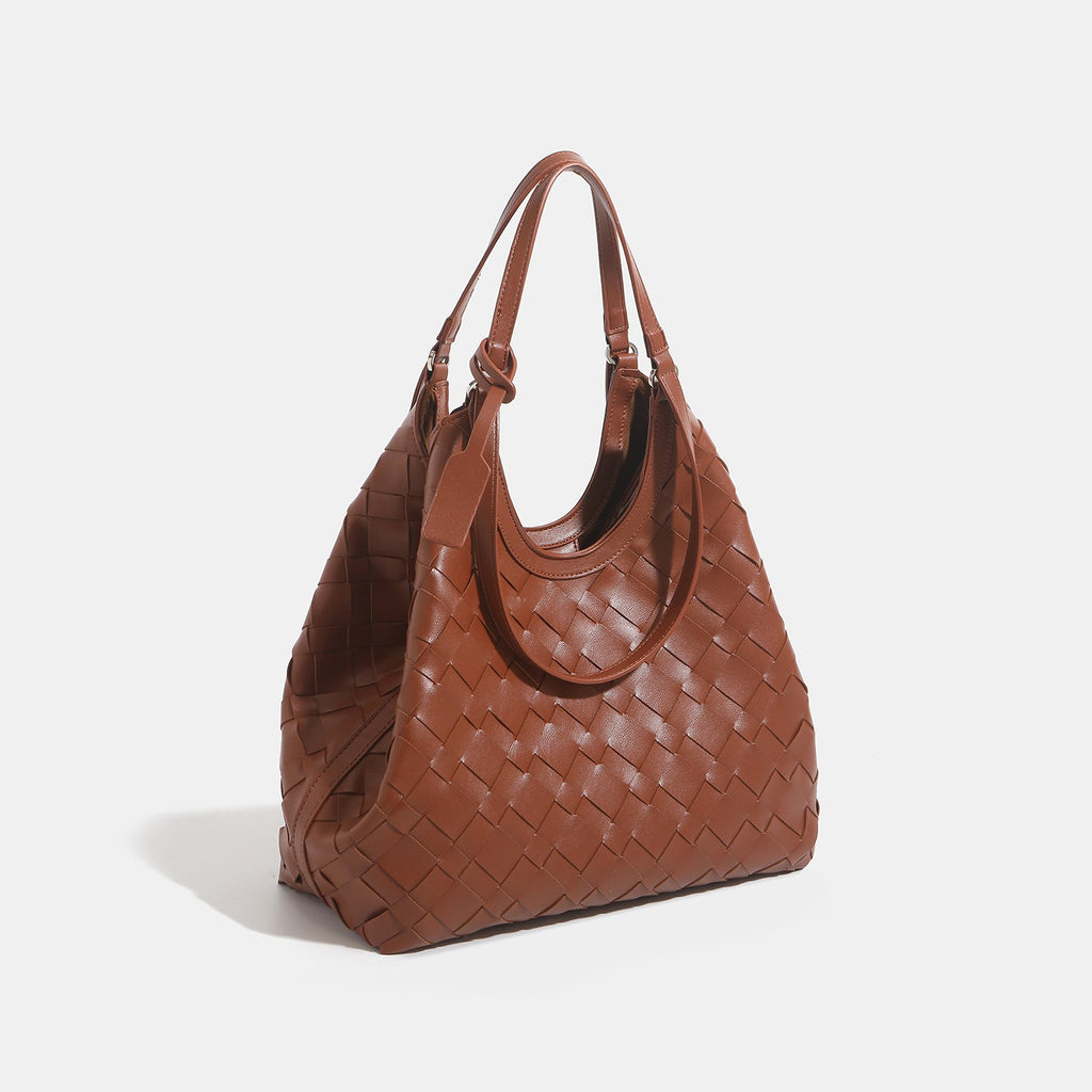 Womens Niche Fashion Commuter Large-Capacity Shoulder Under-Arm Bag THRU7