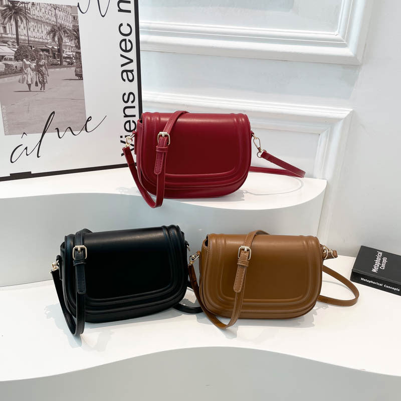 Fashionable Trendy Versatile Crossbody Shoulder Bag For Women THRU7
