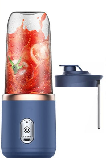 6blade Mini Juicer Cup Extractor Smoothie USB Charging Fruit Squeezer Blender THRU7