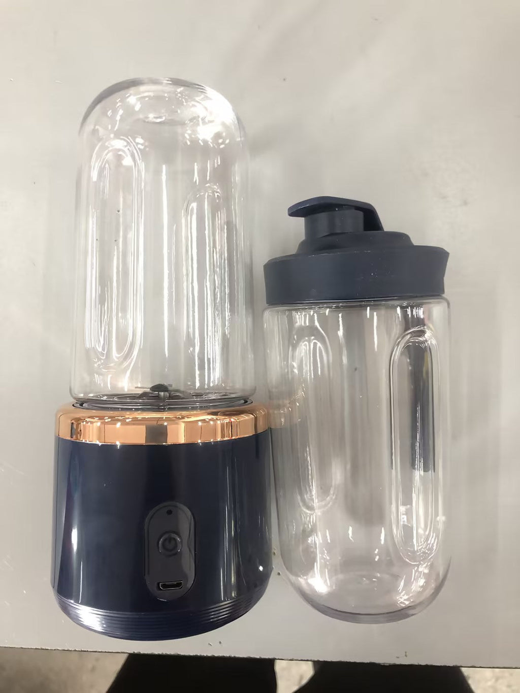 6blade Portable Blender Mini Juicer Cup Extractor Smoothie USB Charging Fruit Squeezer Blender Food Mixer Ice Crusher Portable Juicer Machine THRU7