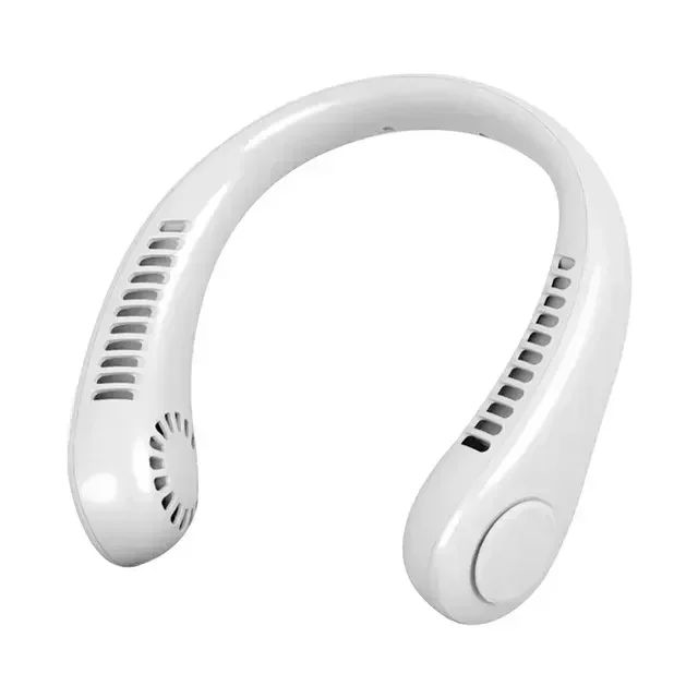 Portable Mini Neck Hanging Fan USB Rechargeable Wearable For THRU7