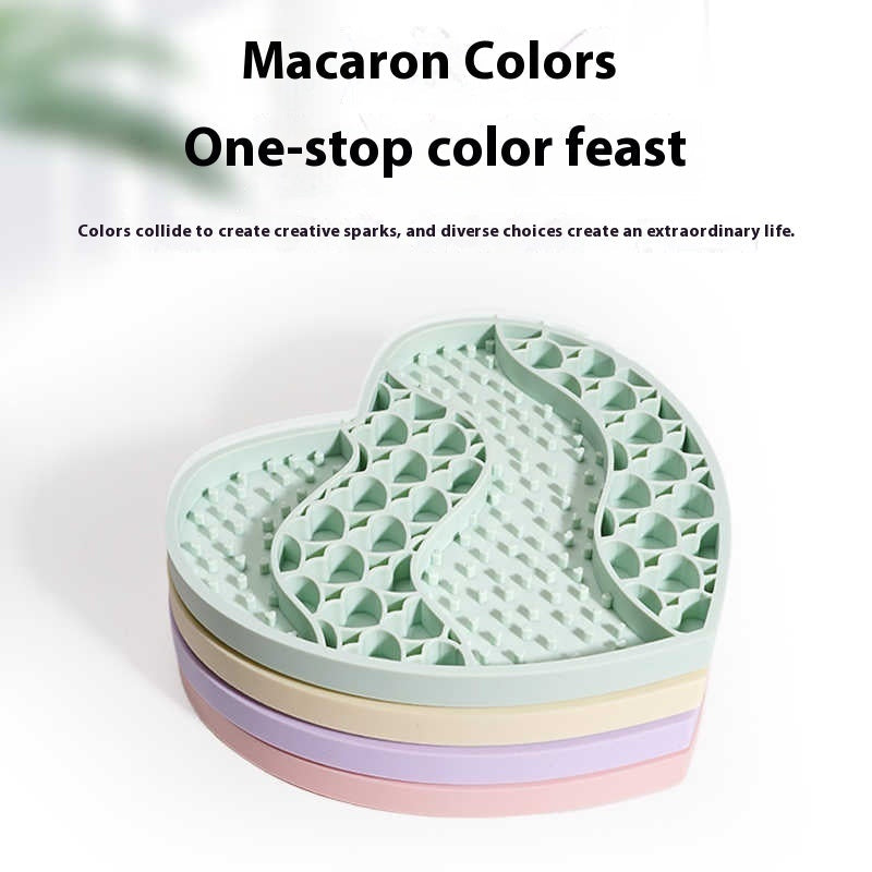 Dog Licking Mat Pet Silicone Slow Food Mat THRU7