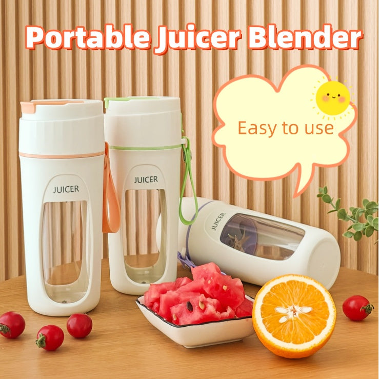 Portable Blender Electric USB Charging Outdoor Automatic Juicer Cup Juice Maker Kitchen Supplies THRU7