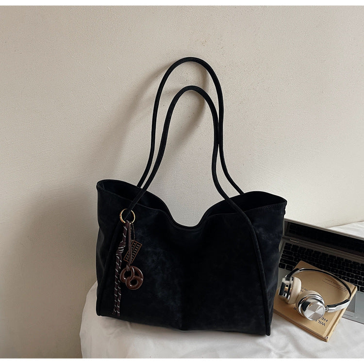 Retro-style Fashionable Minimalist Womens Shoulder Bag THRU7