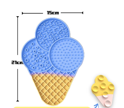 Silicone Dog Bath Lick Pad THRU7