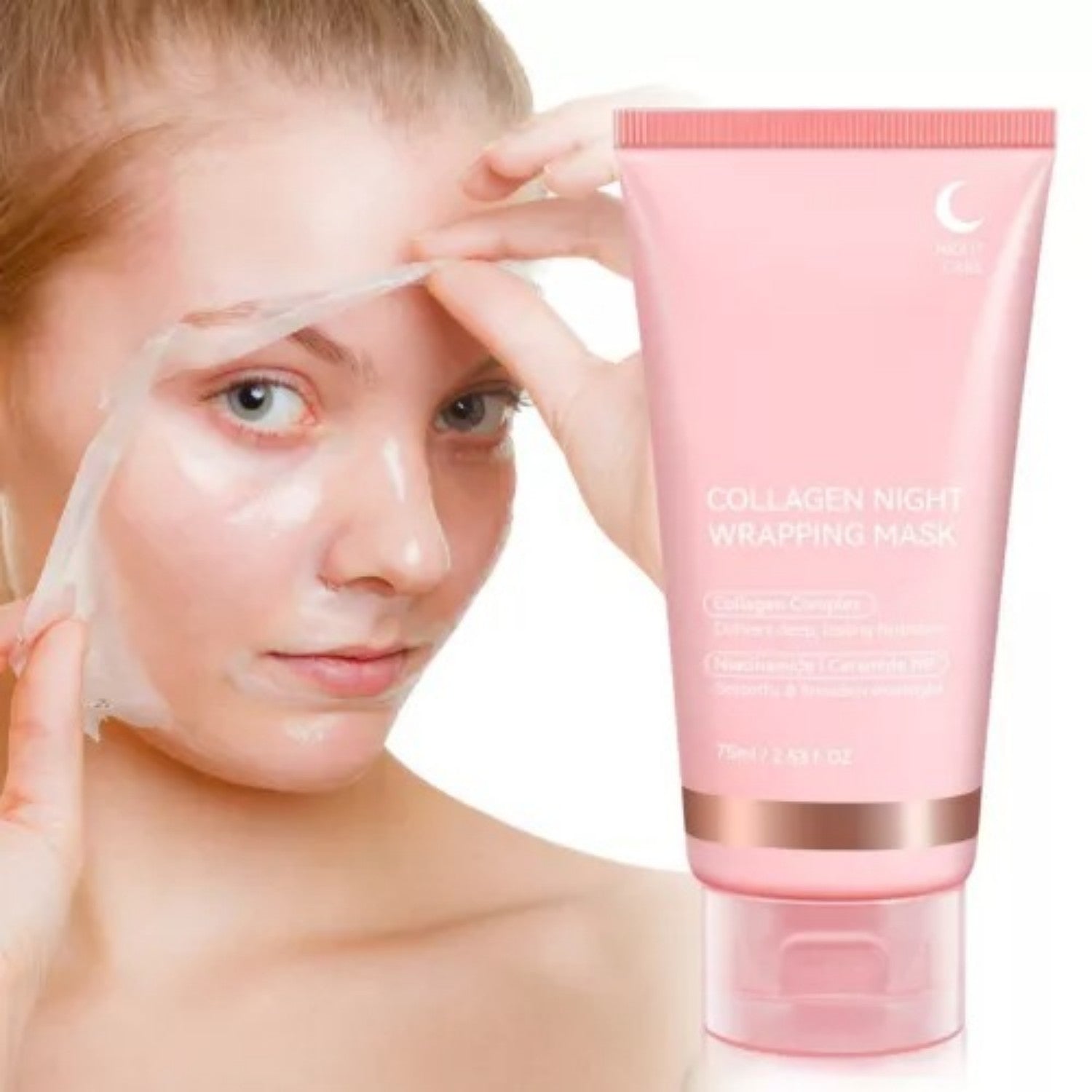 Collagen Night Packaging Facial Mask THRU7
