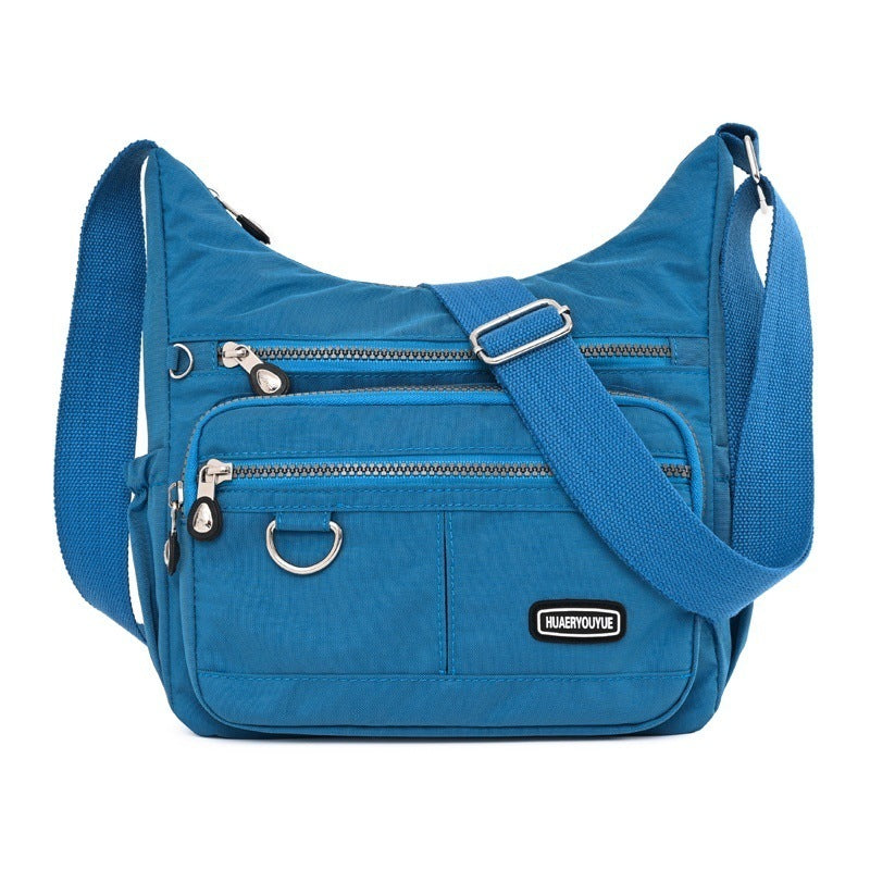 Nylon Womens Water-resistant Crossbody Bag THRU7