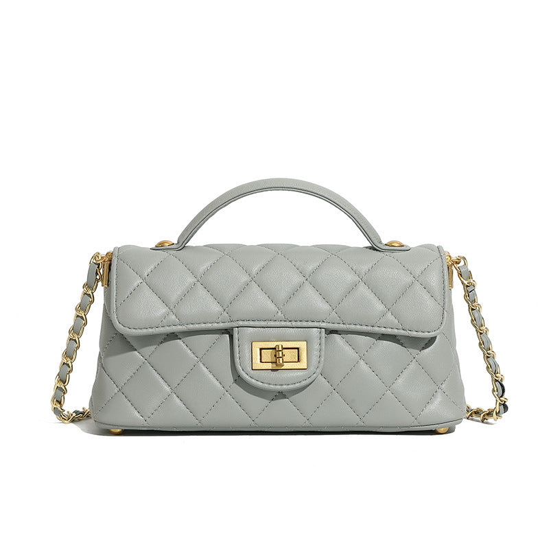 Light Luxury Fashion Womens Genuine Leather Shoulder Crossbody Bag THRU7
