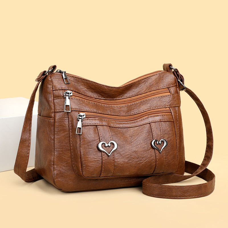 Retro Trendy Versatile Crossbody Bag THRU7