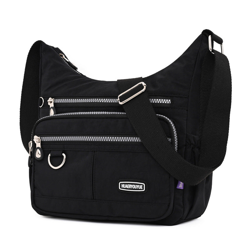 Nylon Womens Water-resistant Crossbody Bag THRU7