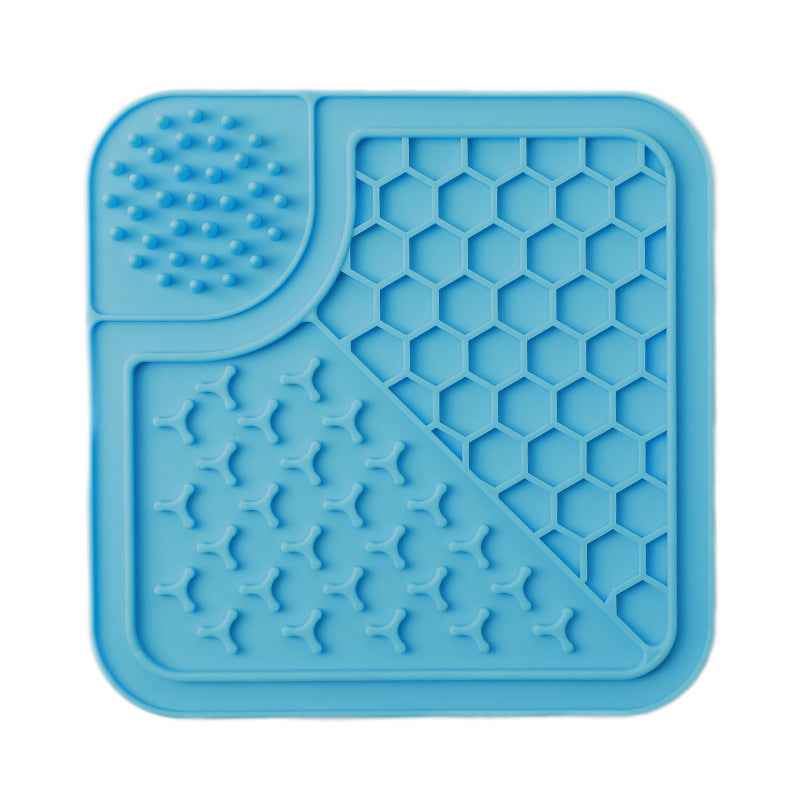 Silicone Pet Lick Pad Silicone Slow Food Pad THRU7