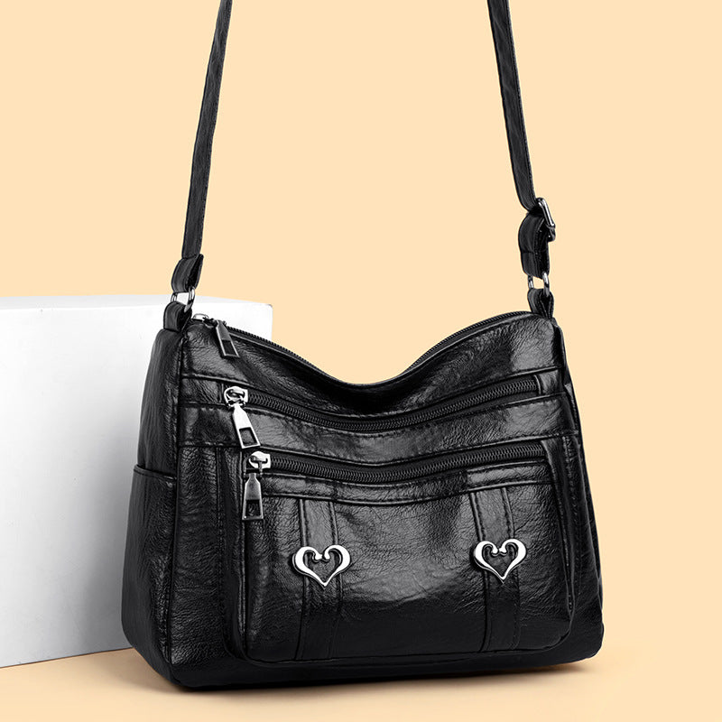Retro Trendy Versatile Crossbody Bag THRU7