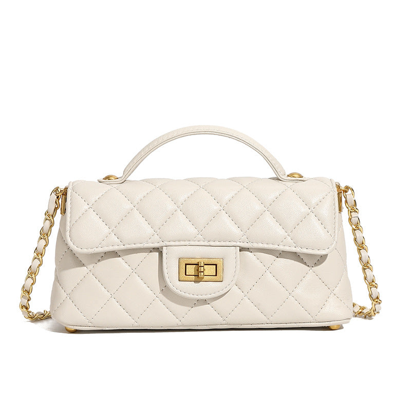 Light Luxury Fashion Womens Genuine Leather Shoulder Crossbody Bag THRU7