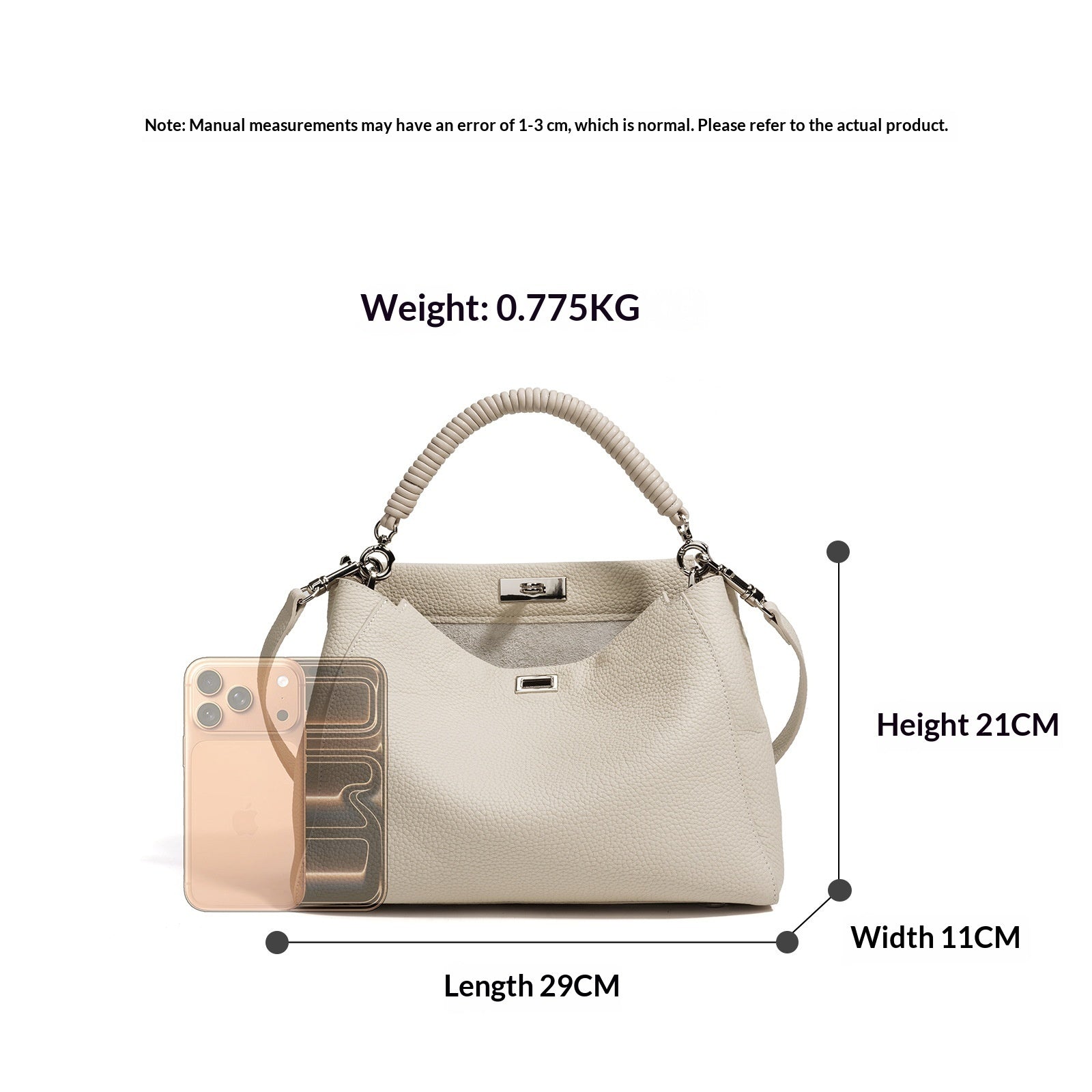 Motorcycle-style Fashion Large-capacity Crossbody Bag THRU7