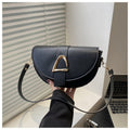 High-end, Fashionable Single-shoulder Bag Niche Saddle Bag THRU7