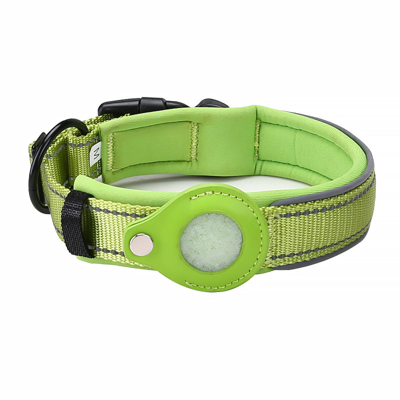Convenient Tracker Pet Special Collar Cover Pet Loss Prevention Collar THRU7