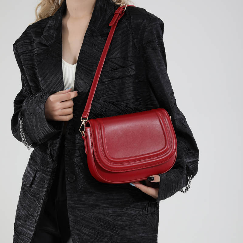 Fashionable Trendy Versatile Crossbody Shoulder Bag For Women THRU7