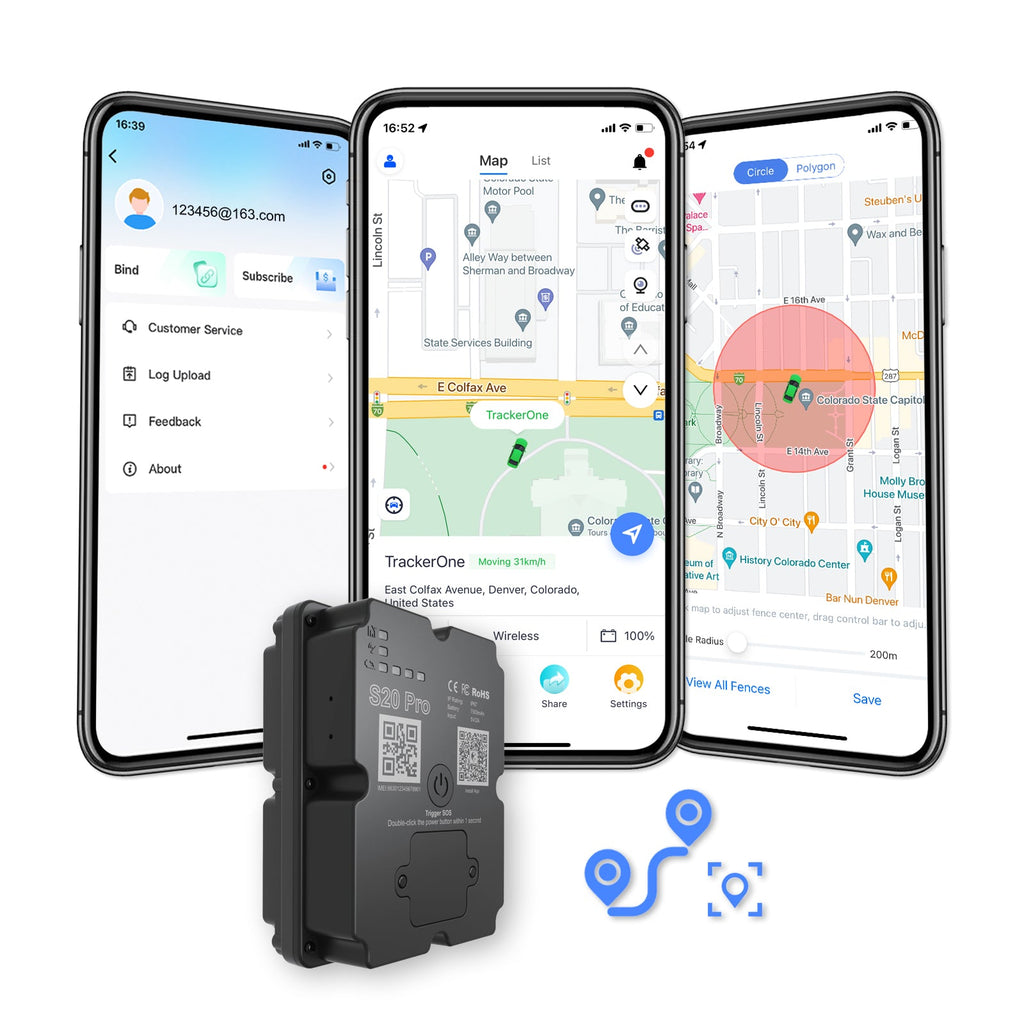 Long Battery 4G GPS Vehicle Tracker - Up To 30 Days Standby, Real-Time Tracking, Magnetic & Waterproof, Subscription Required THRU7