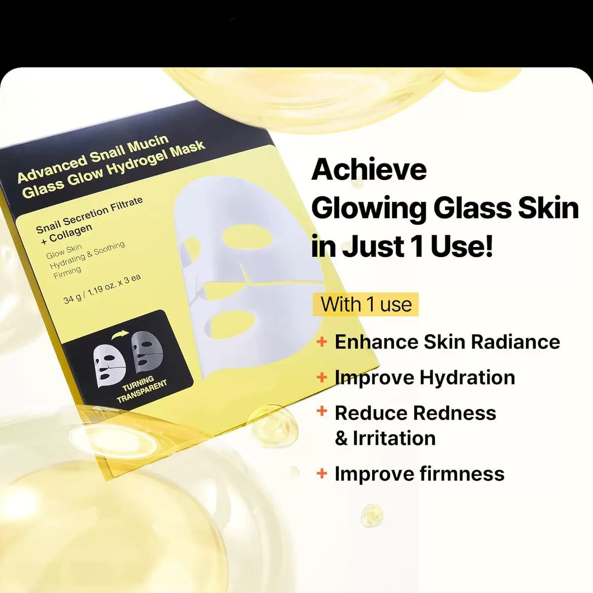 Collagen Biological Deep Facial Mask Moisturizing THRU7