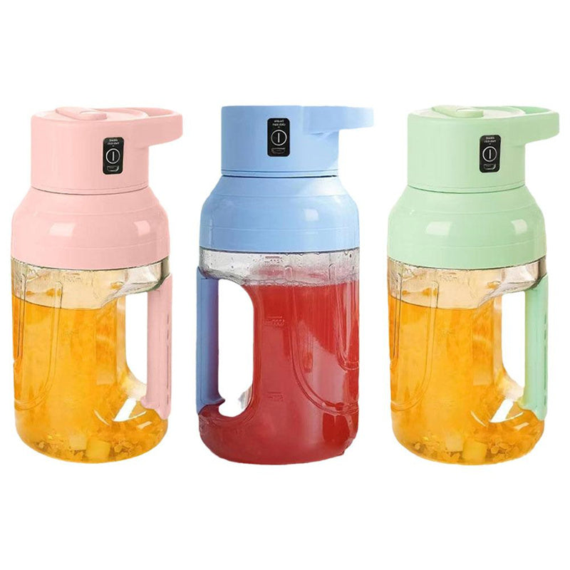 New Arrival Summer Electric Juicer Portable Large Capacity 1500ml Juice USB Rechargeable Electric Portable Blender Kitchen Gadgets THRU7