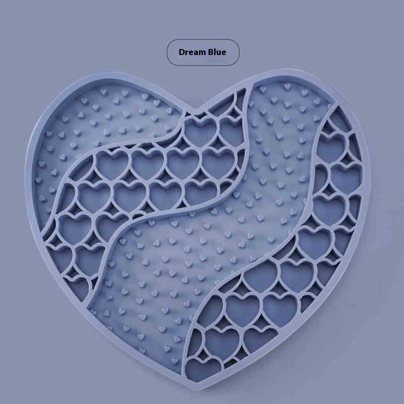 Dog Licking Mat Pet Silicone Slow Food Mat THRU7
