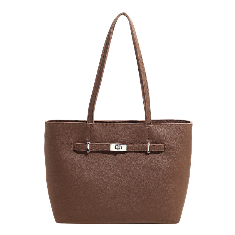 Simple Versatile Large-capacity Tote Bag For Women THRU7