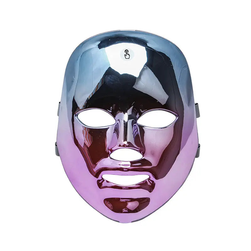 LED Rechargeable Face Mask Acne And Freckles Led Color Light Mask THRU7