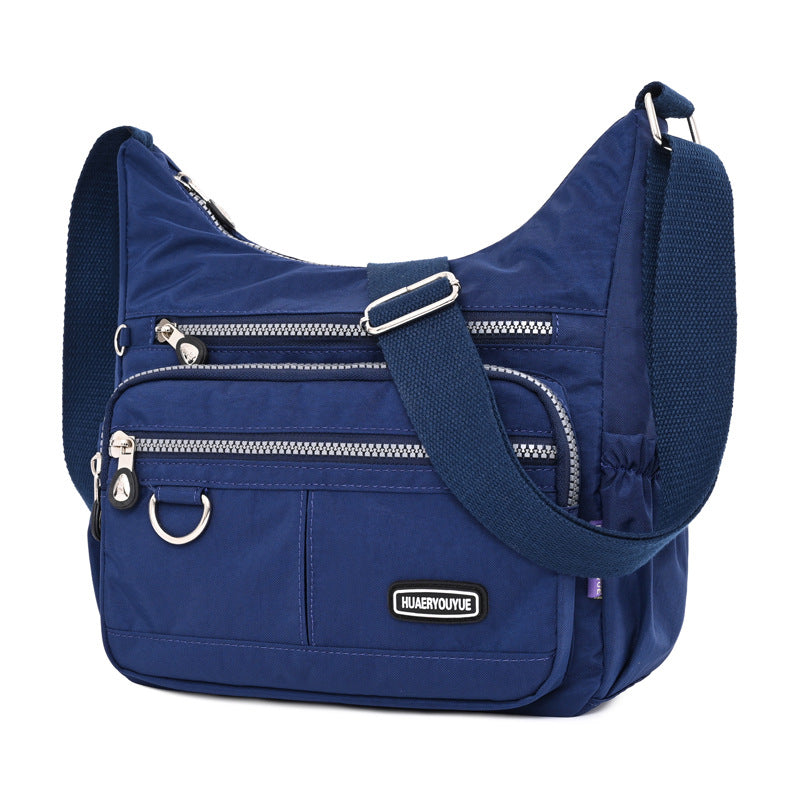 Nylon Womens Water-resistant Crossbody Bag THRU7