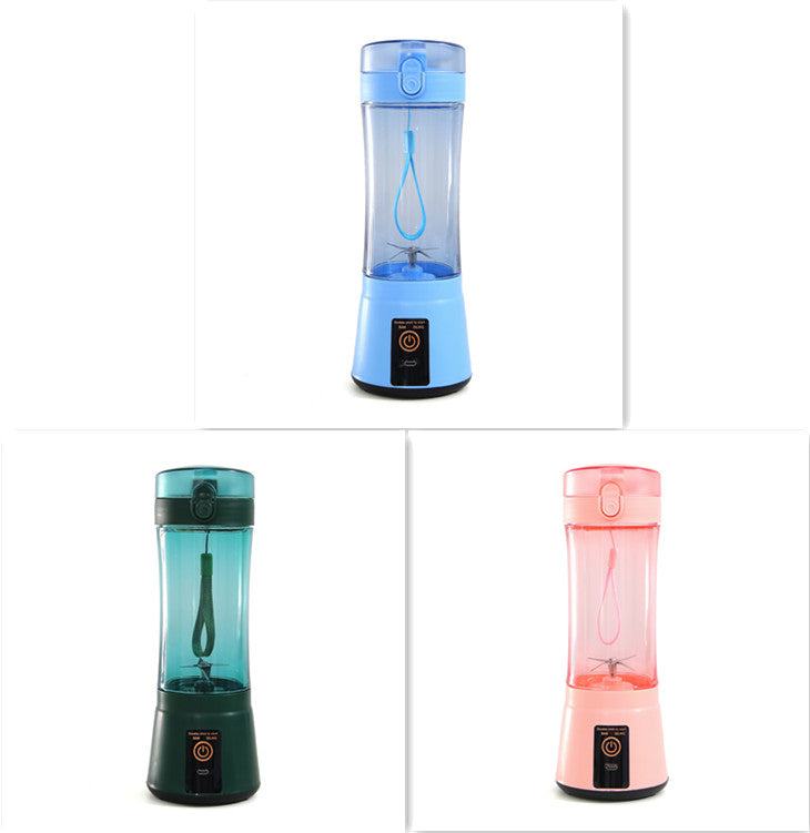 Portable Electric Fruit Juicer Wireless USB Rechargeable Mini Mixer Multifunction Summer Smoothie Blender Machine Kitchen Supplies THRU7