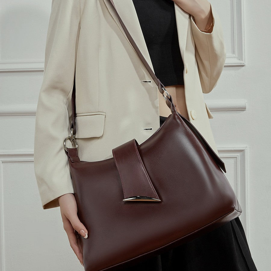 Women's Fashionable Personalized Simple Versatile Crossbody Bag THRU7