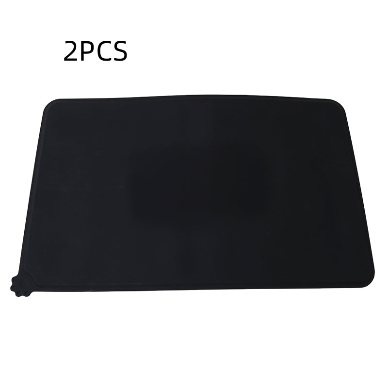 Solid Color Silicone Pet Food Mat THRU7