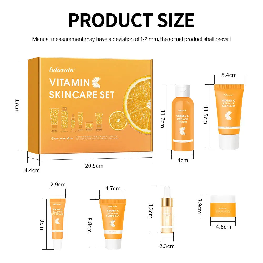 Vitamin C Skin Care Set Facial Care THRU7